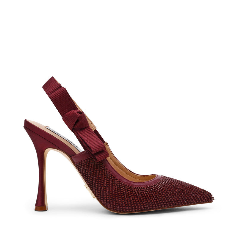 Steve Madden Brylie-B Wine Women's Heels, side profile - view 2