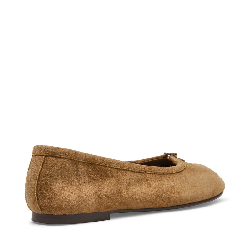 Calico Taupe Suede Women's Tabi Ballet Flats – Steve Madden, view 2