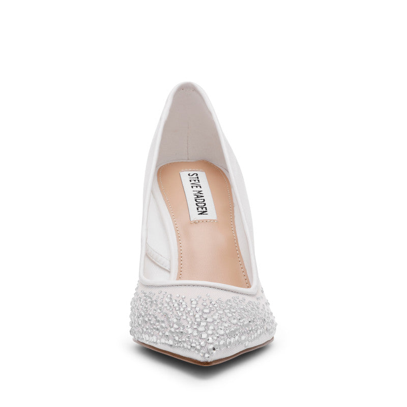 Steve Madden Chantelle Ivory Women's Pumps, front view