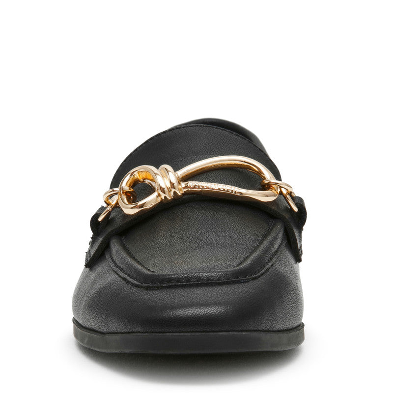 Chatty Women's Black Loafers — detail view
