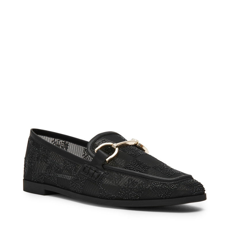 Cityhall Women's Black Loafers — front view