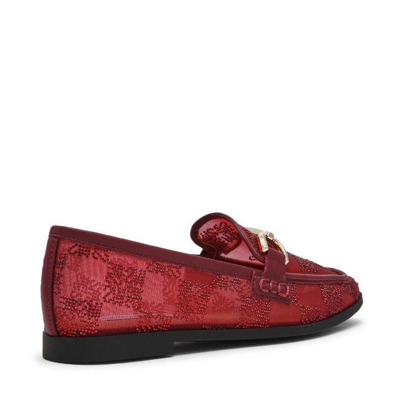 Steve Madden Cityhall women's dark cherry loafers, alternate view
