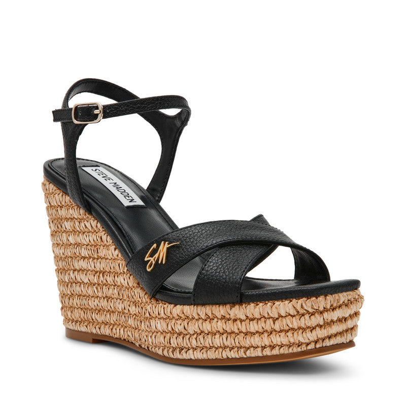 Steve Madden Cylo Black Women's Platform Heels, featured product view