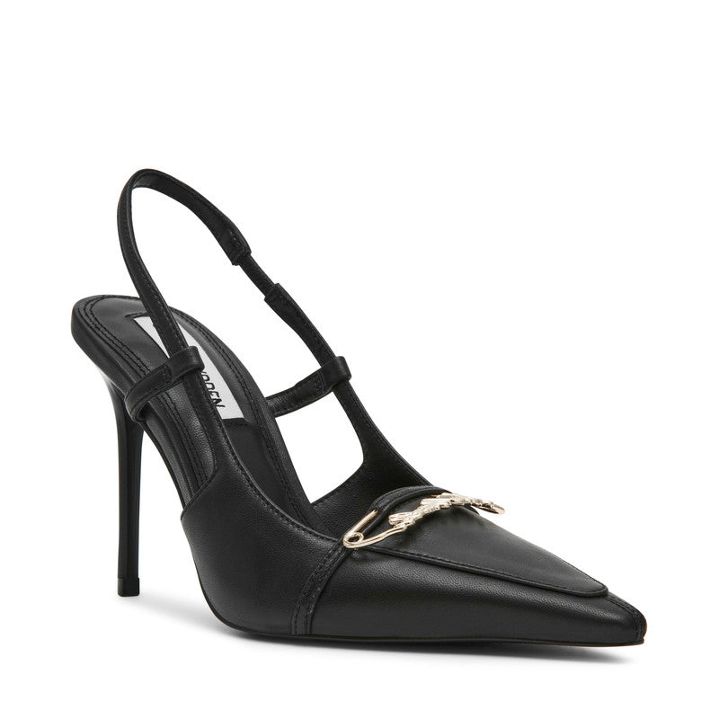 Dossier Women's Black Heeled Sandals