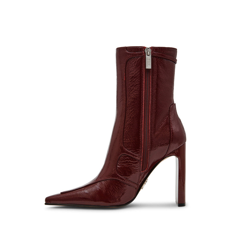 Fastened Women's Red Mid-Calf Boots - view 5