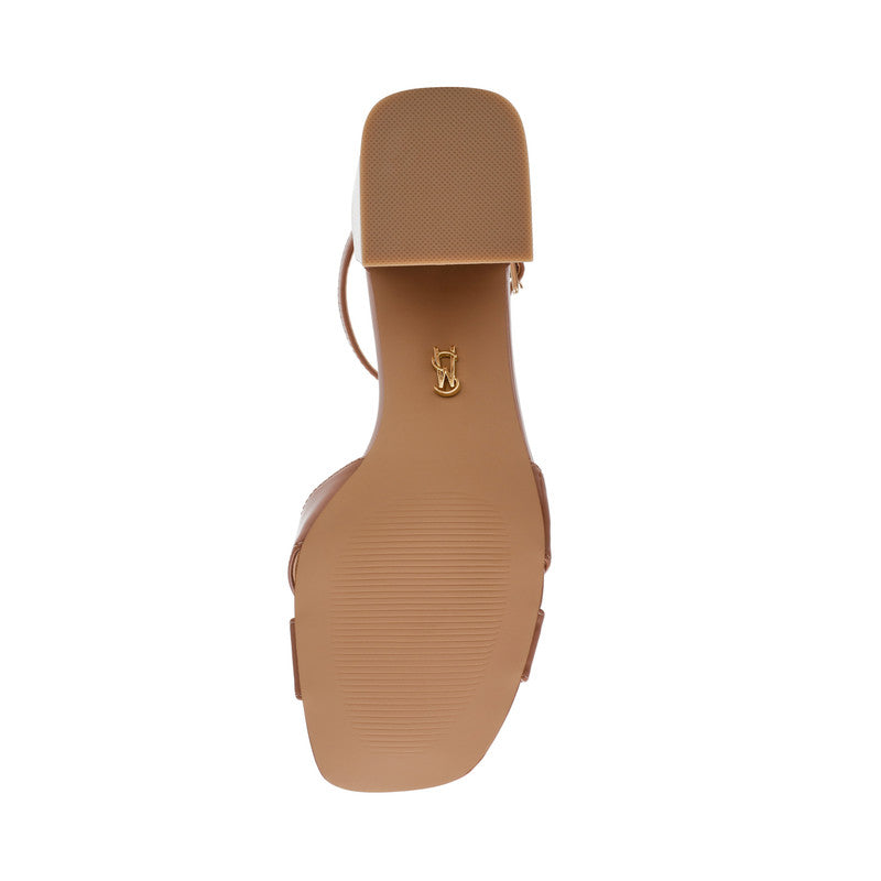 Steve Madden Fergie camel patent heel, sole detail - view 6