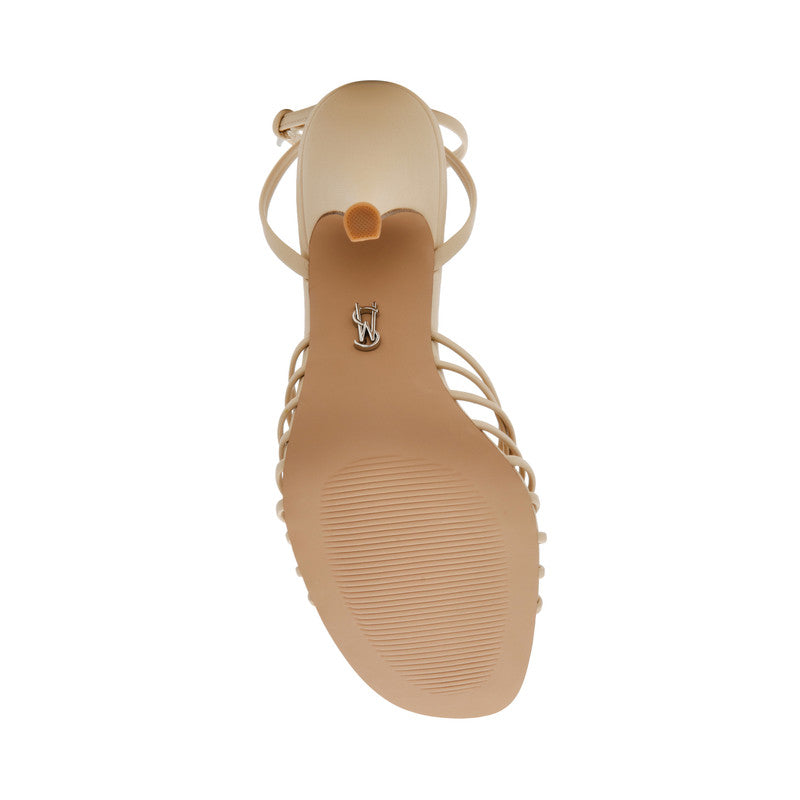 Steve Madden Intwined Brown Women's Heels, sole view