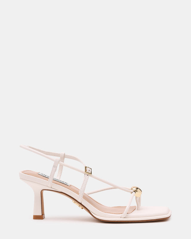 Jackpots Cream Women's Heels — front view