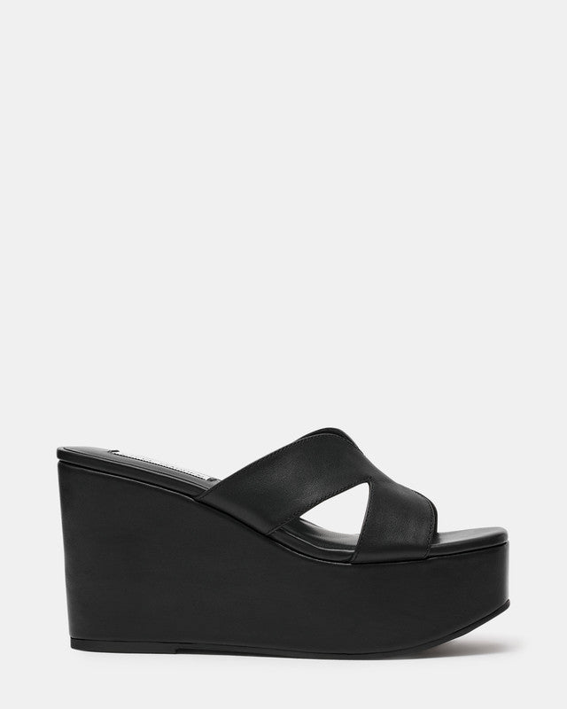 Justice 2.0 Black Women's Wedge Sandals