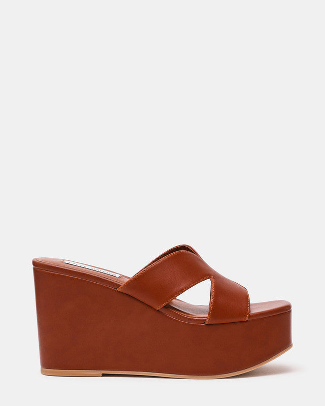Justice 2.0 Tan Women's Wedge Sandals