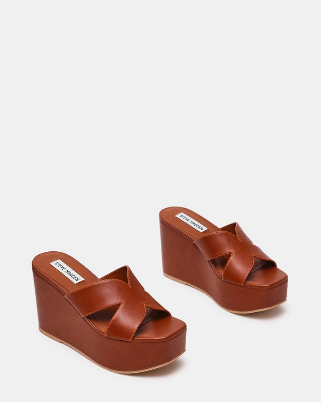 Justice 2.0 Tan Women's Wedge Sandals - view 4