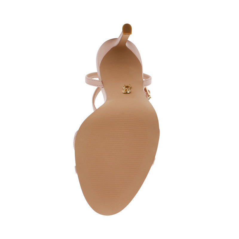 Steve Madden Jypsey-Cn women's dusty pink heels, sole view