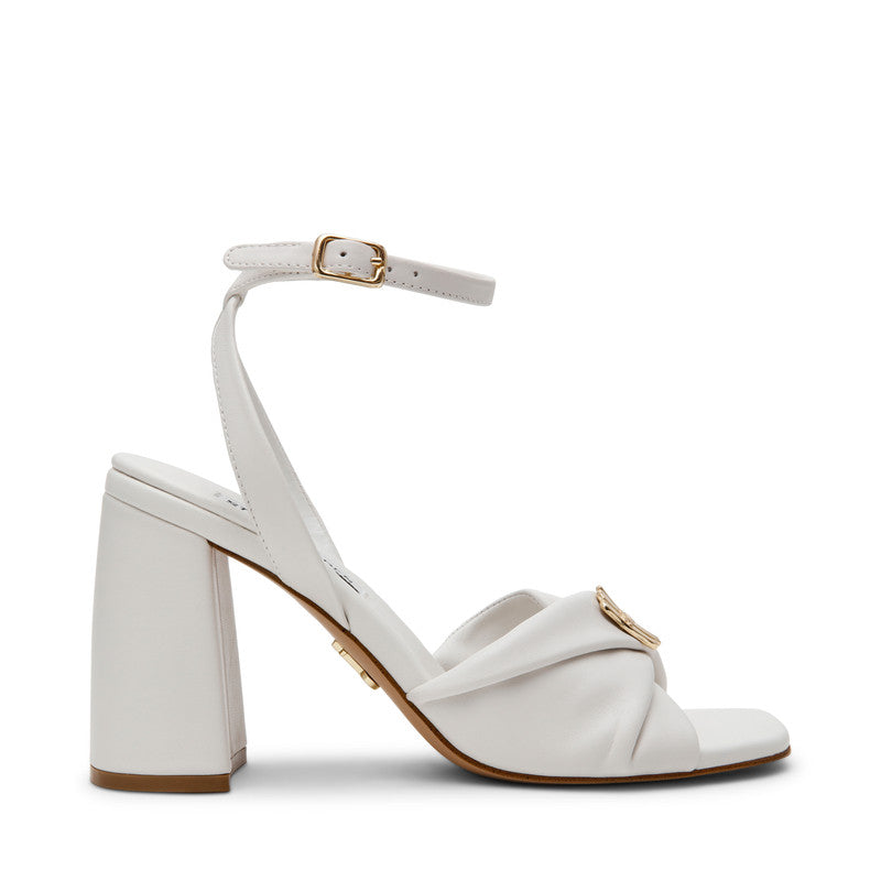 Montage Off White Leather Women's Heel Sandals – Steve Madden, view 5