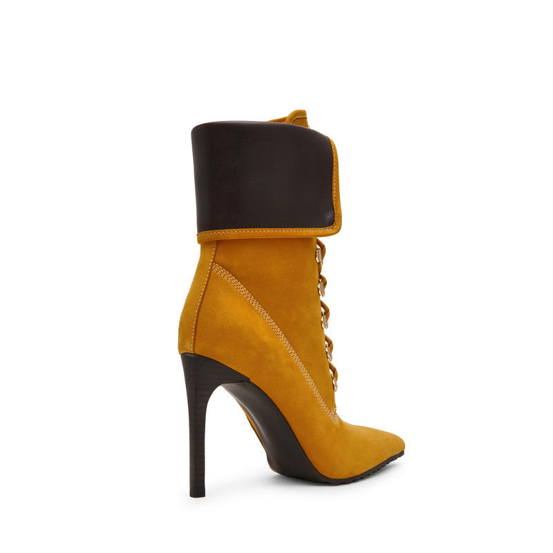 Morals Wheat Nubuck Lace-Up Ankle Boots - view 2