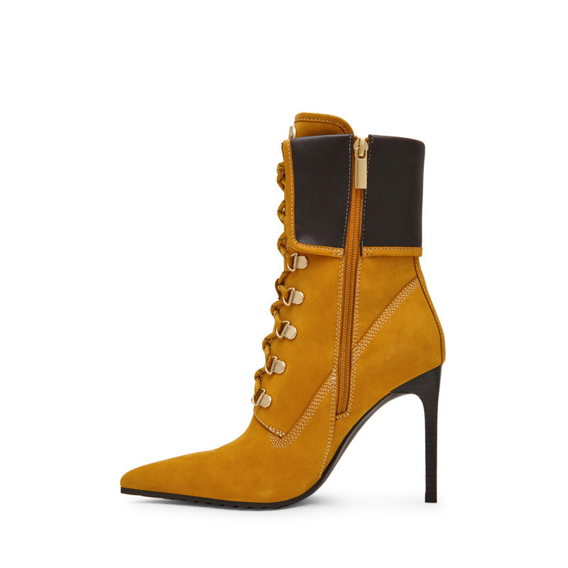 Morals Wheat Nubuck Lace-Up Ankle Boots - view 4