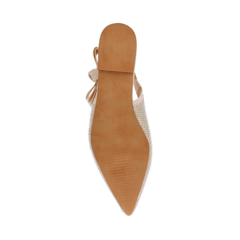Olyvia-B Women's Cream Flat Sandals - view 3