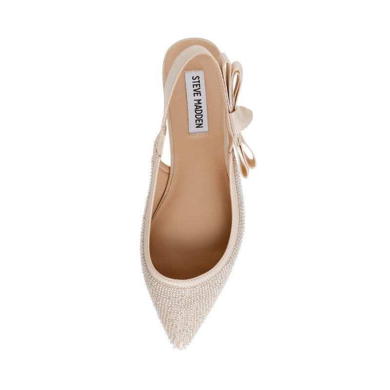 Olyvia-B Women's Cream Flat Sandals - view 5