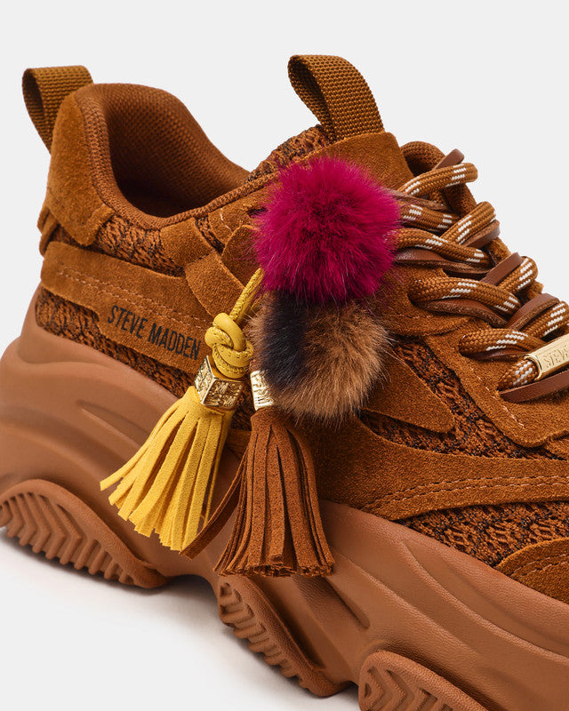 Possession Pp Chestnut Women's Low-Top Sneakers — detail view