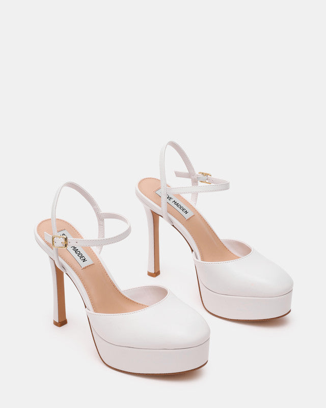 Ravished White Women's Heels