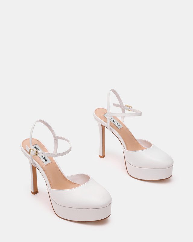 Ravished White Women's Heels