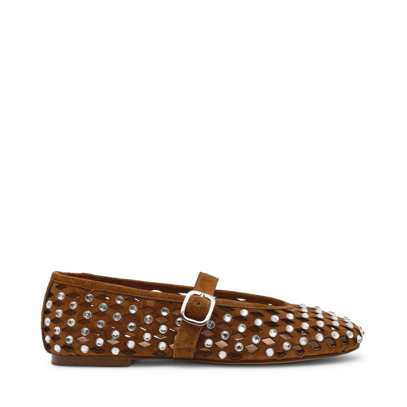 Rerun Women's Brown Ballerinas - view 2