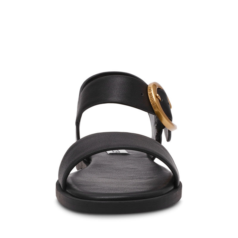 Steve Madden Resorts Black Women's Sandals, front view