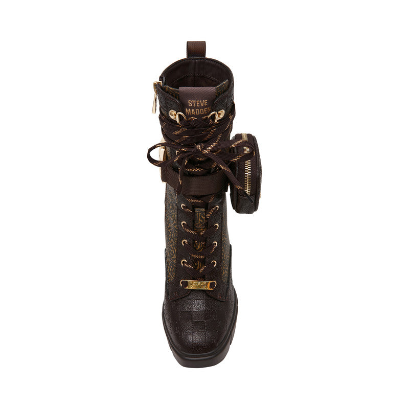 Rock On Women's Brown Multi Ankle Boots - view 5