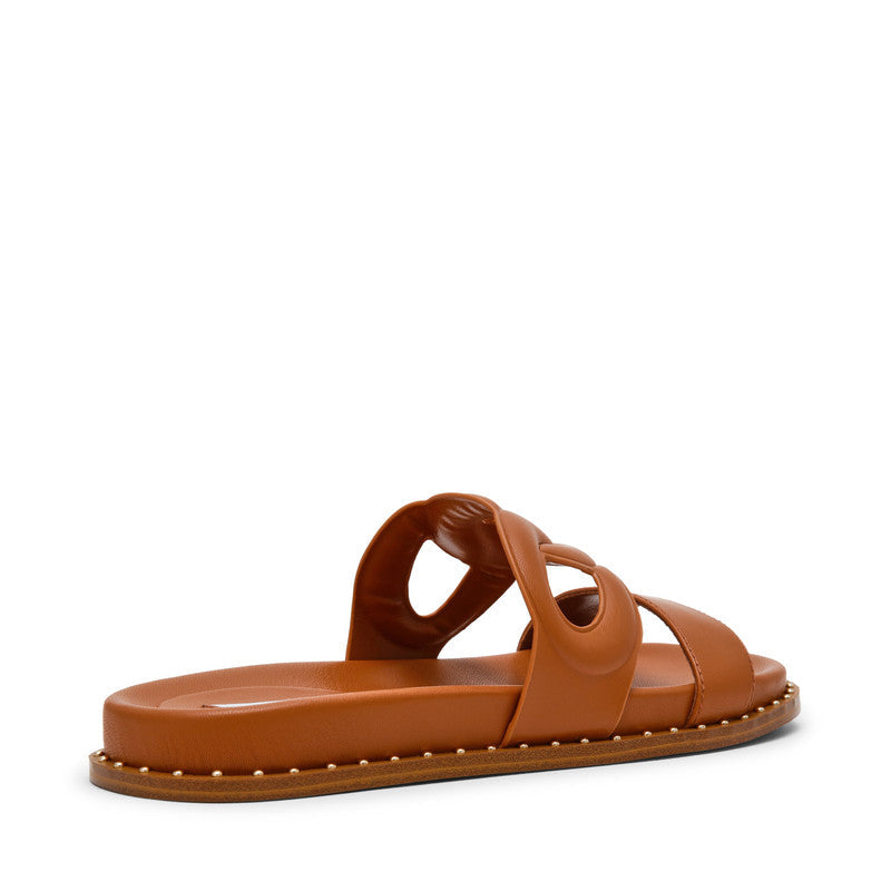 Sandlot Women's Cognac Flat Sandals - view 2