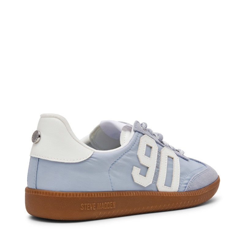 Sm90 White/Baby Blue Women's Low-Top Sneakers - view 2
