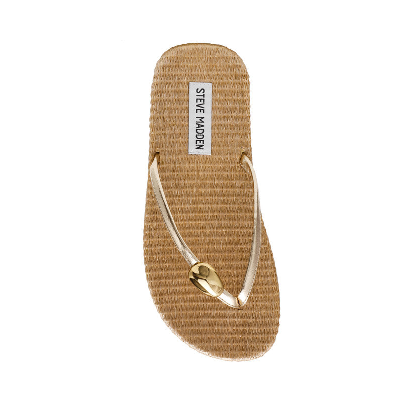 Surfup Women's Gold Flat Sandals - view 4