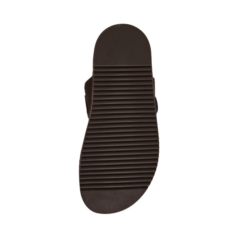 Steve Madden Take-Two Brown Women's Sandals, sole view