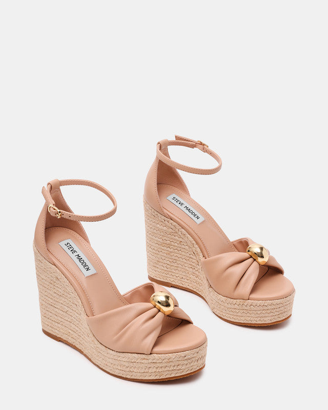 Steve Madden Taliya Pink Women's Wedges with leather material - view 2
