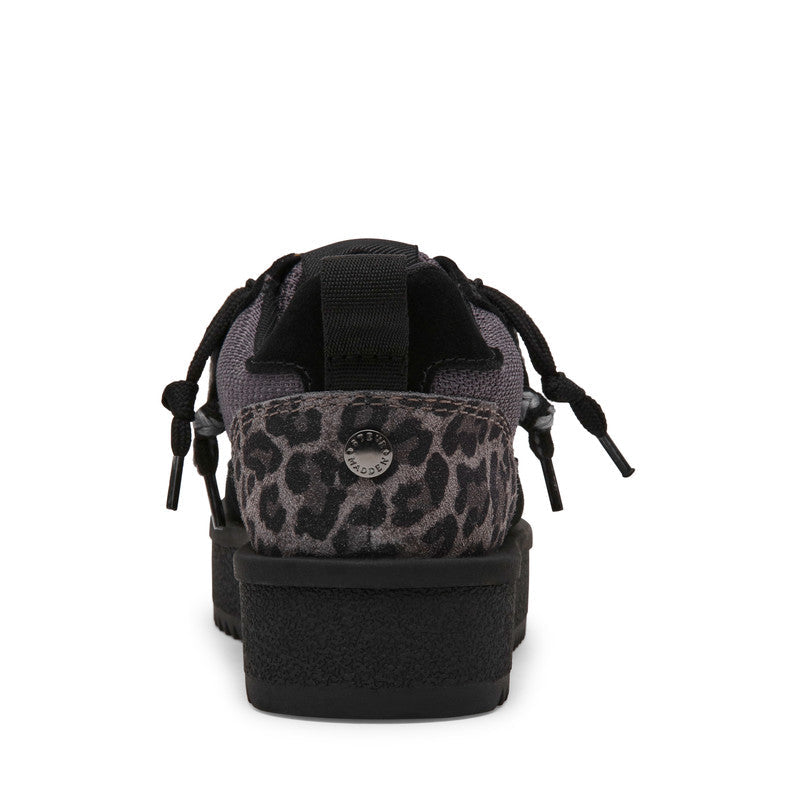 Steve Madden Umpire black suede women's low-top sneakers, product view 3