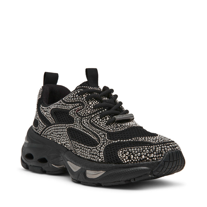Steve Madden Zonar-R Black Women's Low Top Sneakers, featured product view