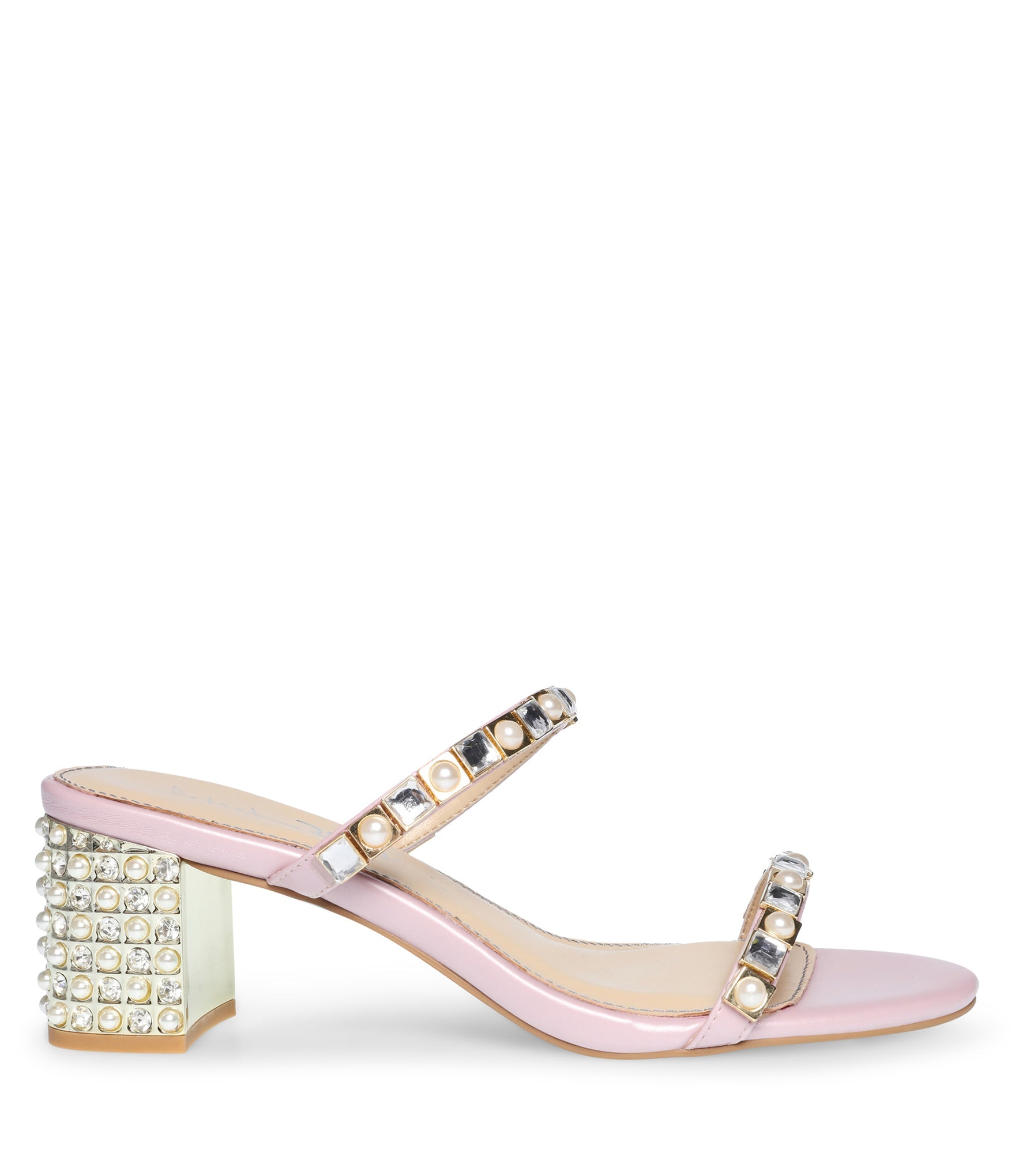 EMBELLISH BLUSH HEELS