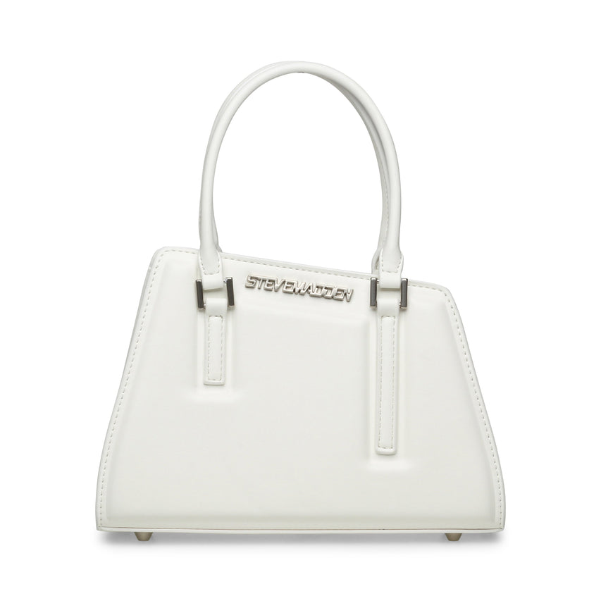 BCASS WHITE SATCHEL BAG