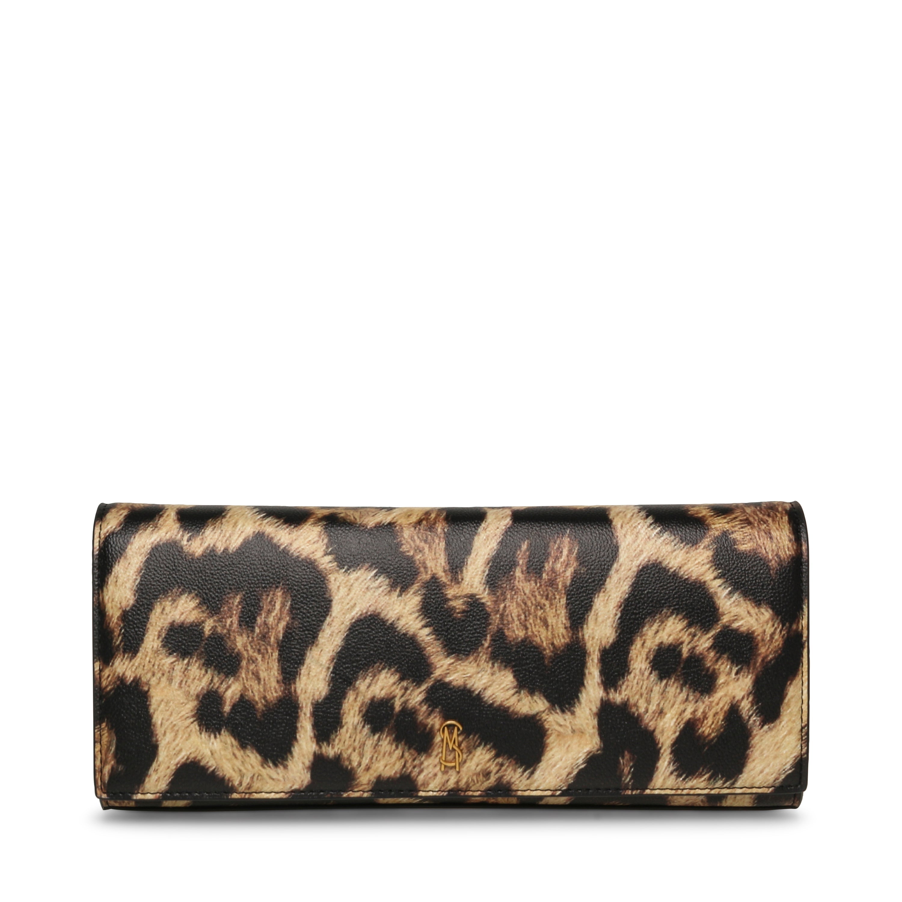 Bmackie Women's Leopard Clutch