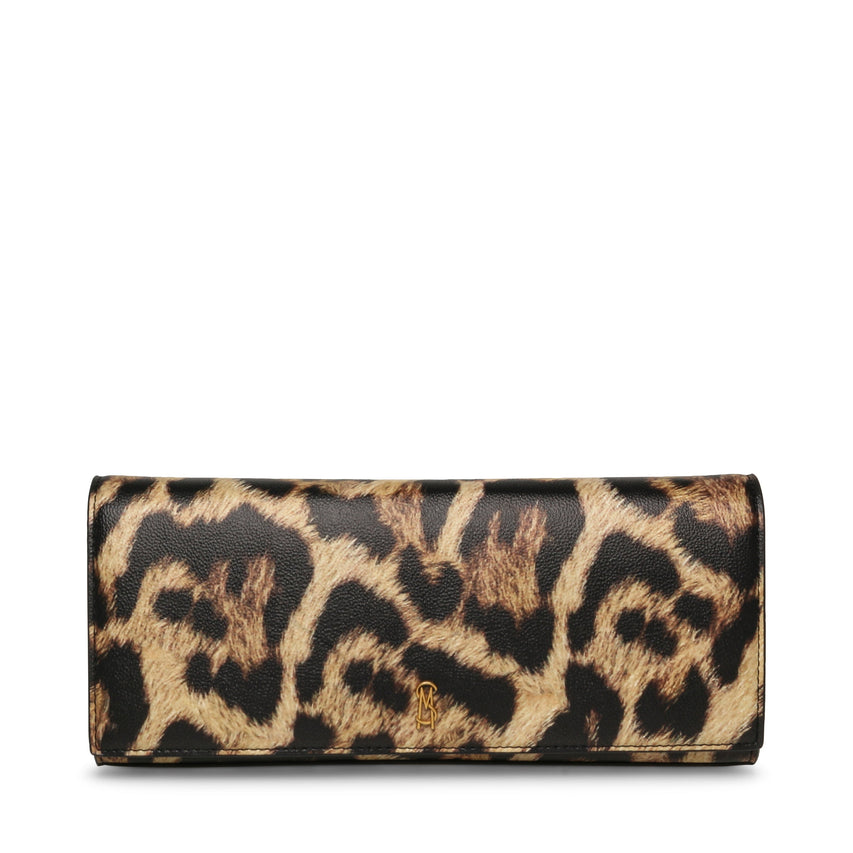 Bmackie Women's Leopard Clutch