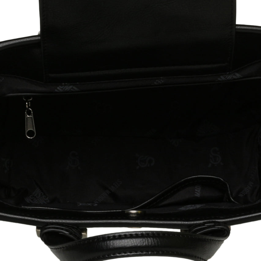 BMIRALDA BLACK MULTICOLOR TOTE BAG