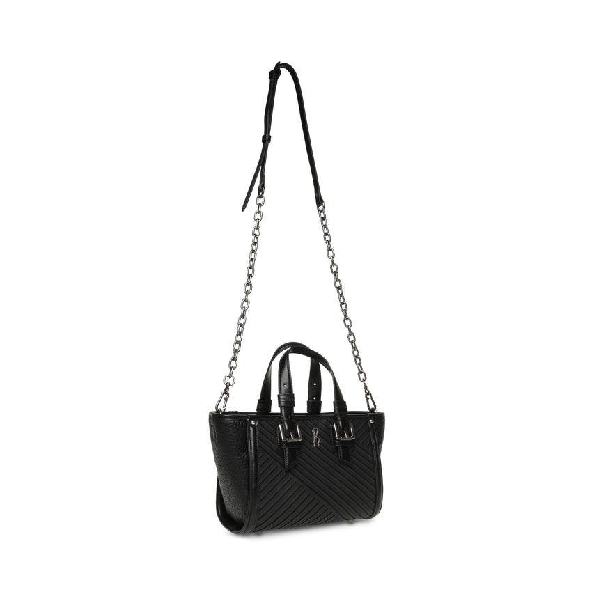 BMIRALDA BLACK MULTICOLOR TOTE BAG