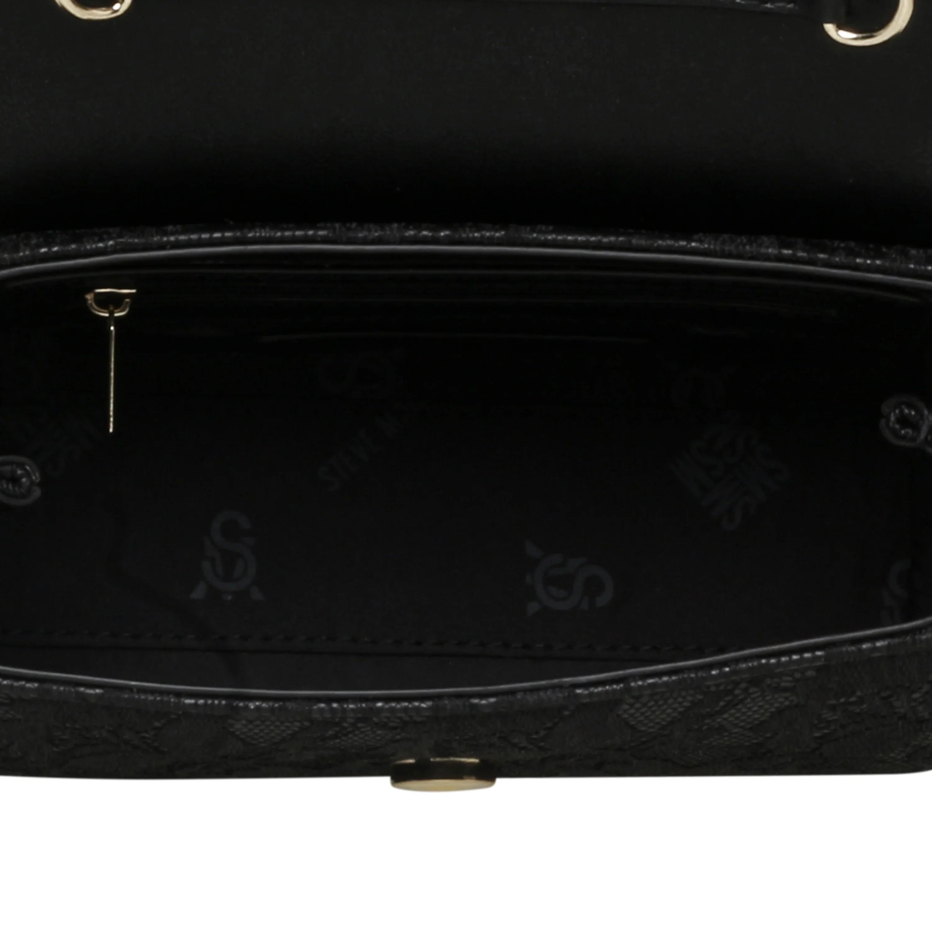 Bnylah Black & Gold Women's Shoulder Bag - view 6
