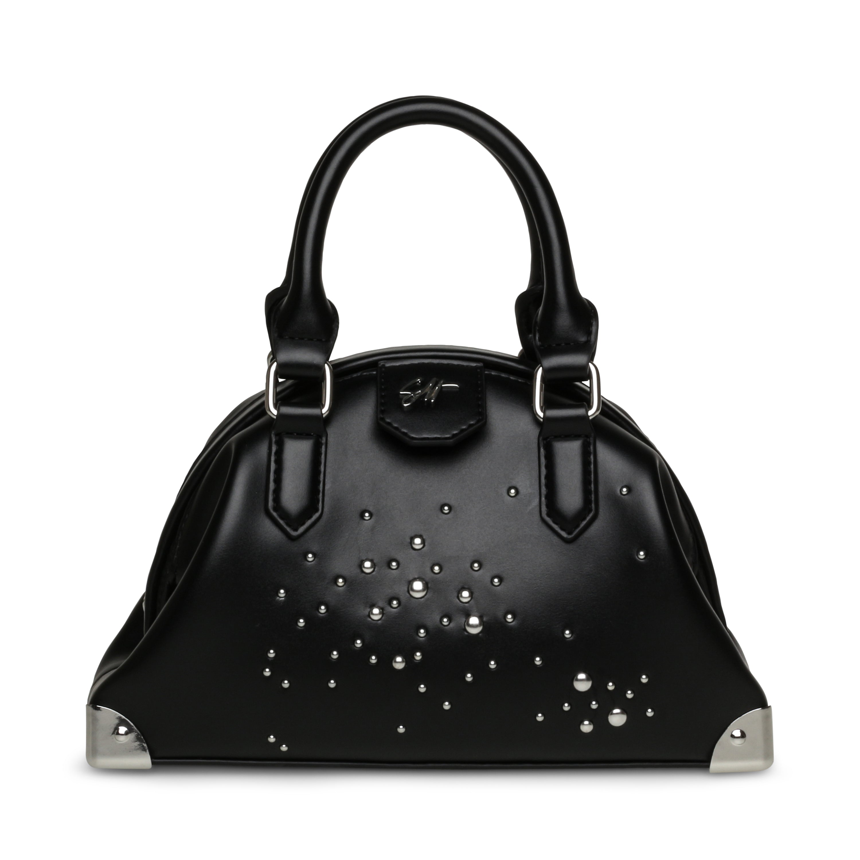 BREA-P BLACK MULTICOLOR SATCHEL BAG