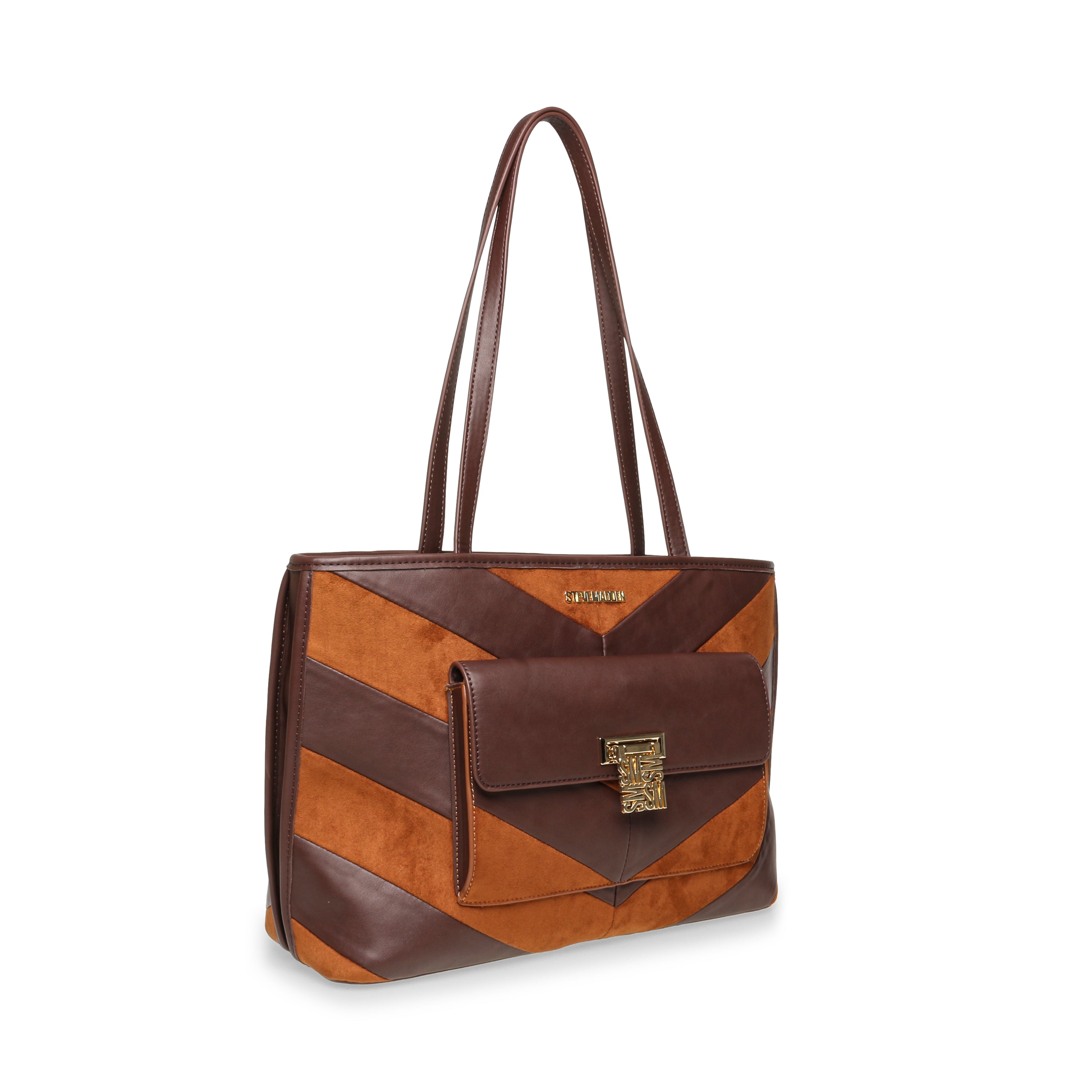 Brene Taupe & Brown Women's Tote Bag - view 3