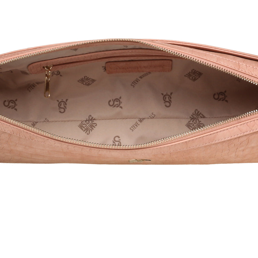 بتوريسك حقيبة كتف نسائية - وردي