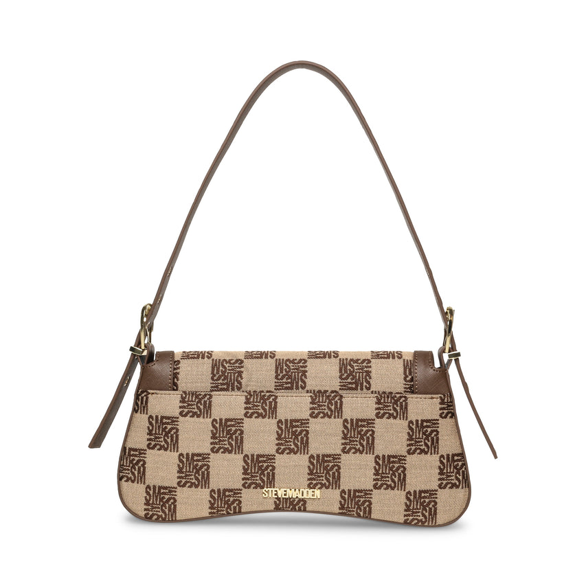 Btwang-14 Women's Brown Gold Shoulder Bag - view 2