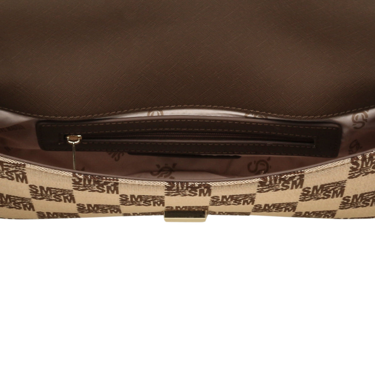 Btwang-14 Women's Brown Gold Shoulder Bag - view 4