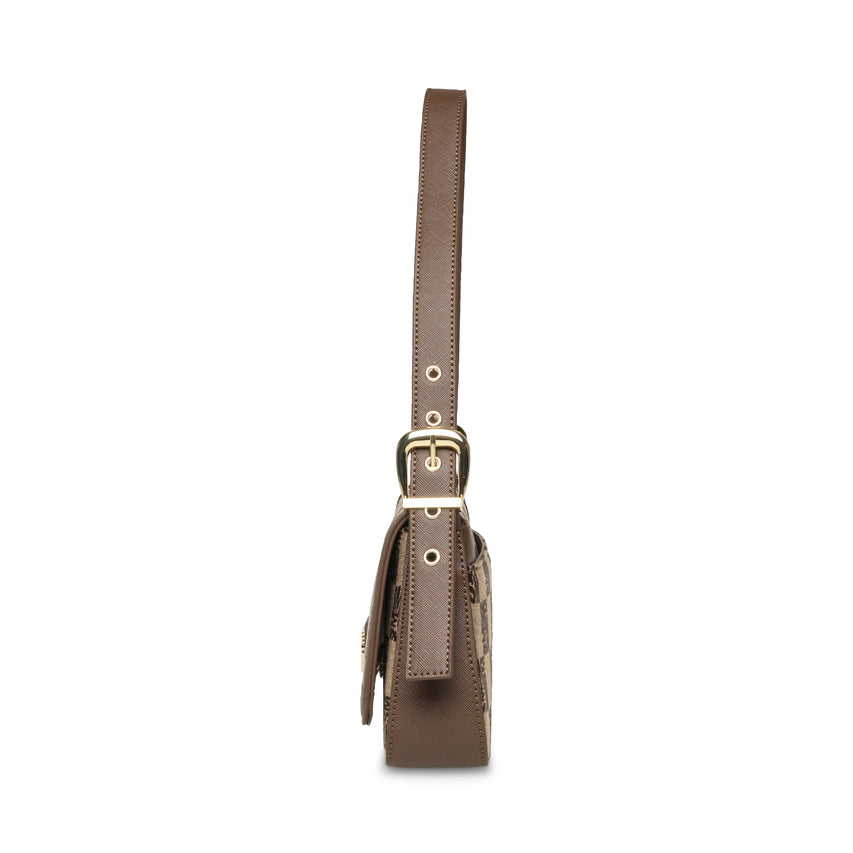 Btwang-14 Women's Brown Gold Shoulder Bag - view 3