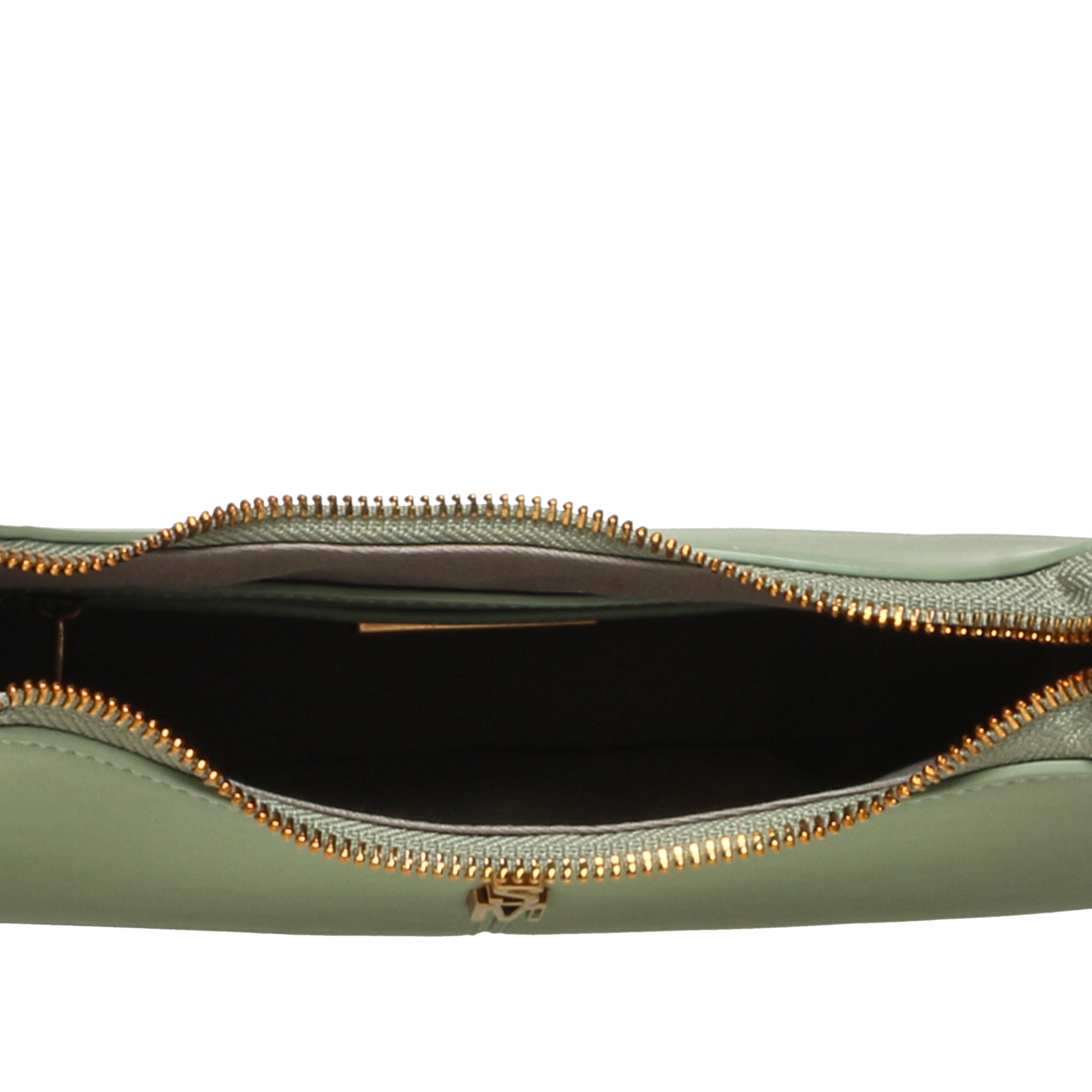 Bmika-C Women's Oil Green Shoulder Bag — rear view