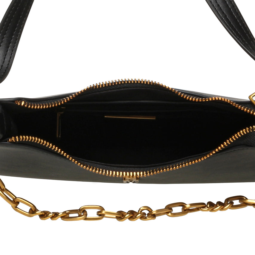 Bmika-c Women's Black Shoulder Bag — rear view