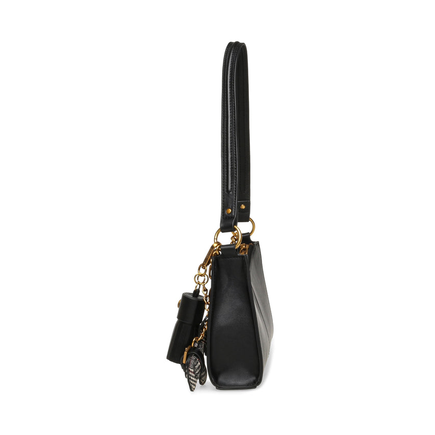 Bmika-c Women's Black Shoulder Bag — side view